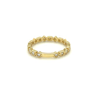 Geometric Eternity Band