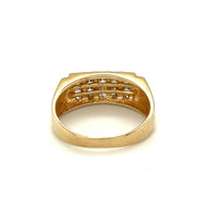 Vintage Diamond Bar Set Ring