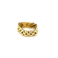 Vintage Flexible Cuban Link Ring